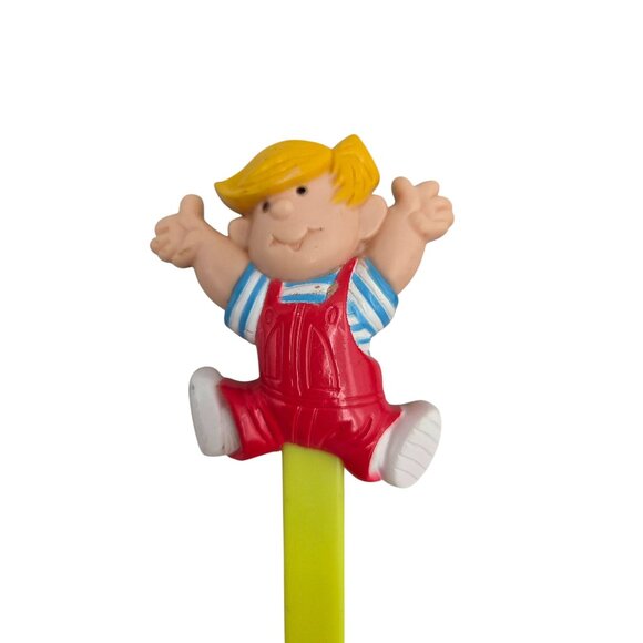 Dairy Queen Dennis the Menis Plastic Spoons Vintage 1996 Yellow & Blue - Picture 2 of 6